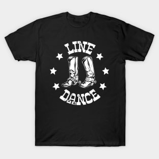 Line Dance Boots Design T-Shirt